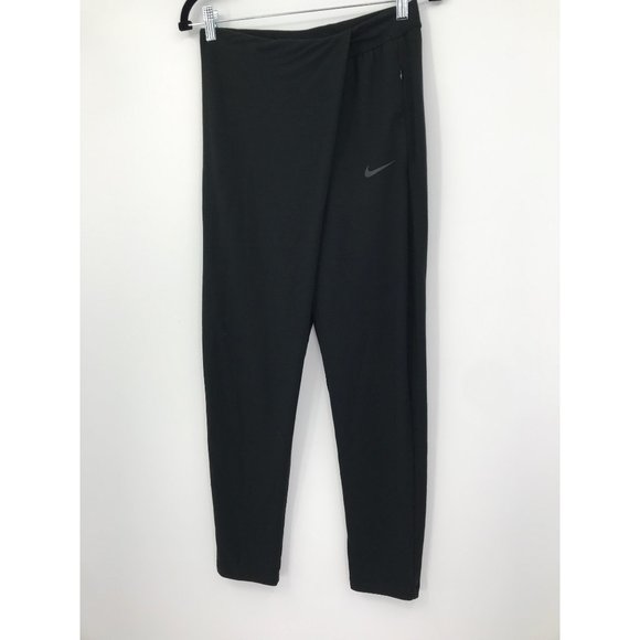 Nike Flow Lux Dri-FIT Training Pant 933436-010 Black Yoga Small - Picture 6 of 11